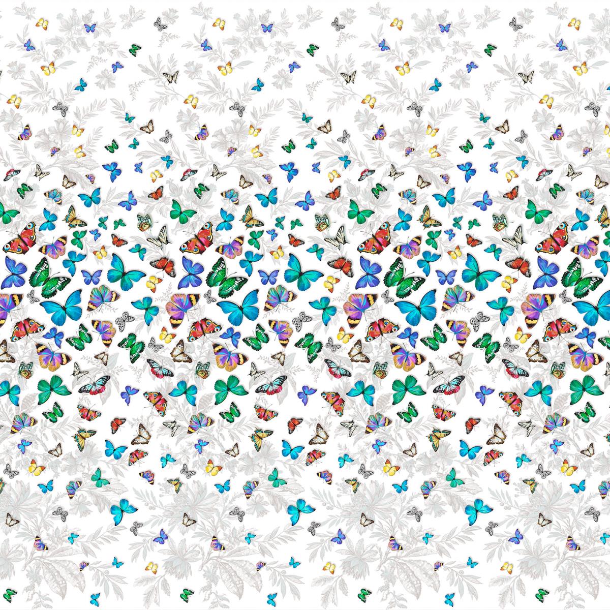 Перкаль, дизайн 15407-1 Бабочки
